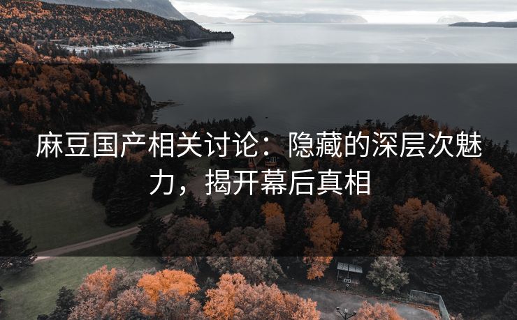麻豆国产相关讨论：隐藏的深层次魅力，揭开幕后真相
